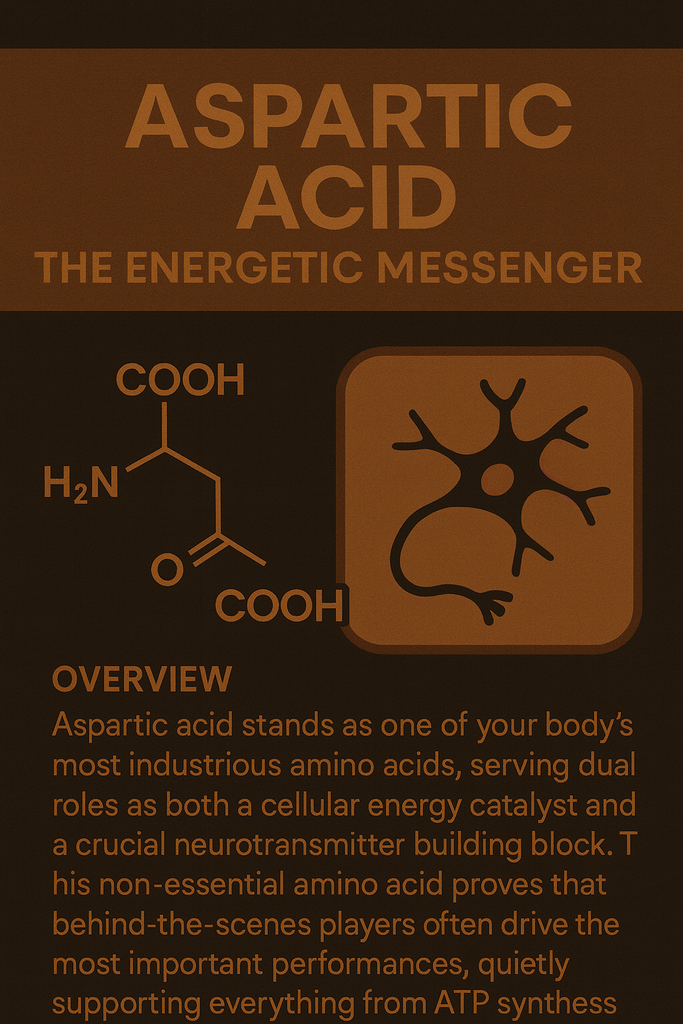 Aspartic Acid: The Energetic Messenger