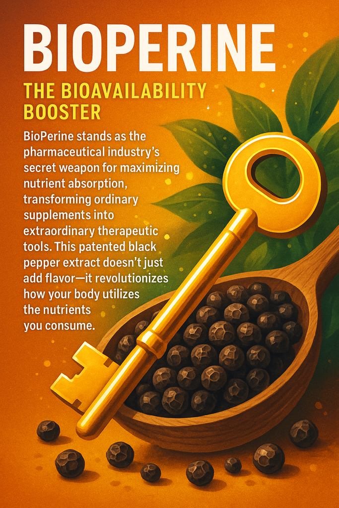 Bioperine: The Bioavailability Booster