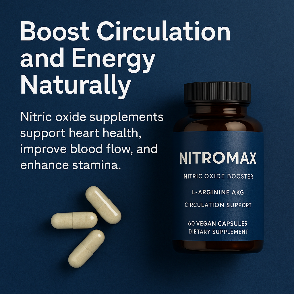 Boost Energy and Stamina Naturally with Nitric Oxide Supplements