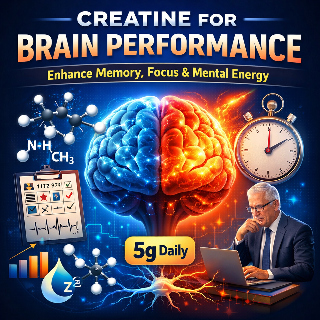 Creatine: Boost Mental Energy & Cognitive Resilience – Prime Health Direct