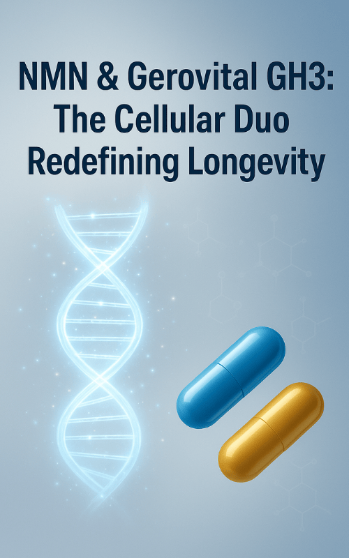 NMN & Gerovital GH3: The Cellular Duo Redefining Longevity