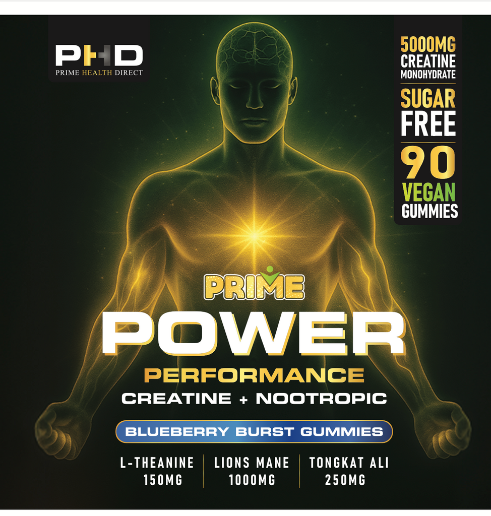 Coming Soon - PRIME POWER™ — Strength for Your Body. Clarity for Your Mind. Energy for Your Day.