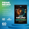 PRIME NEURO gummies —  Cool Apple Burst Flavour. Calm Focus. Clear Mind. Natural Mental Energy.