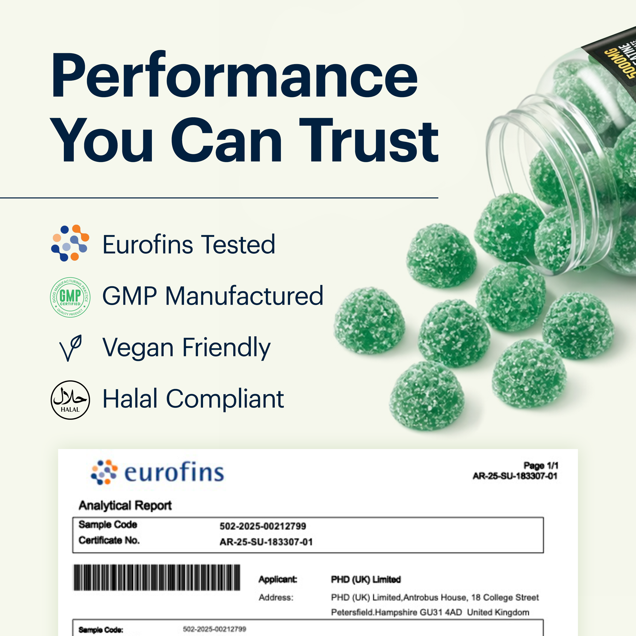 Prime Power - Creatine Gummies with Nootropics