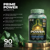 Prime Power 5,000mg Creatine Gummies with L-Theanine, Lions Mane & Tongkat Ali | EuroFins Lab Tested | Halal | Simply the best-tasting creatine Gummies-Guaranteed